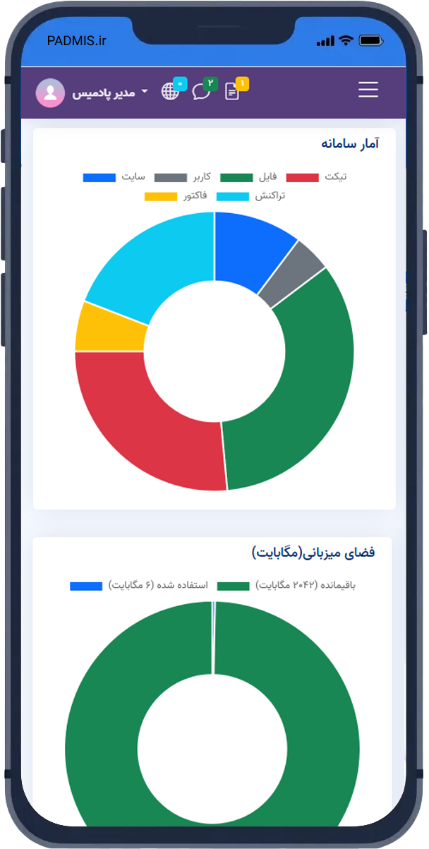 دمو در موبایل